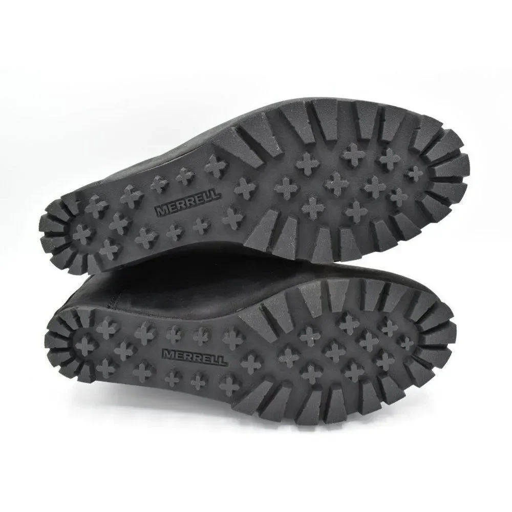 Merrell Womens‎ Size 7.5 Tremblant Wilderness Black Wedge Ankle Boots Shoes